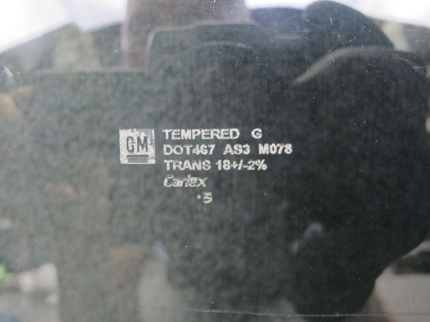 2003-2009 Hummer H2 Rear Left Driver Side Door Glass Window