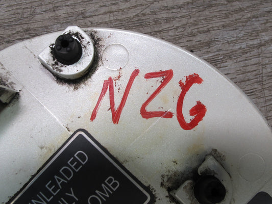 07-09 Nissan 350Z Z33 Convertible Fuel Tank Filler Door Lid Cover White OEM