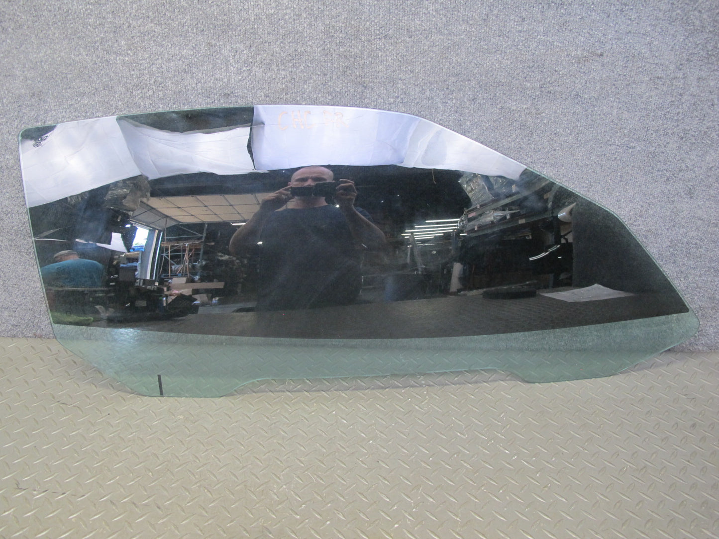 05-13 Chevrolet Corvette C6 Right Door Glass Window