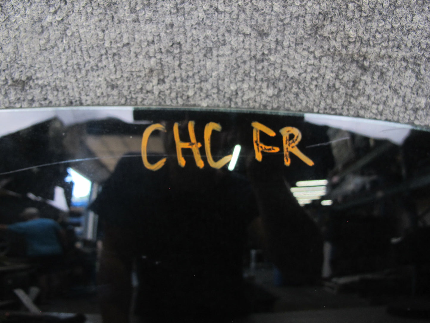 05-13 Chevrolet Corvette C6 Right Door Glass Window
