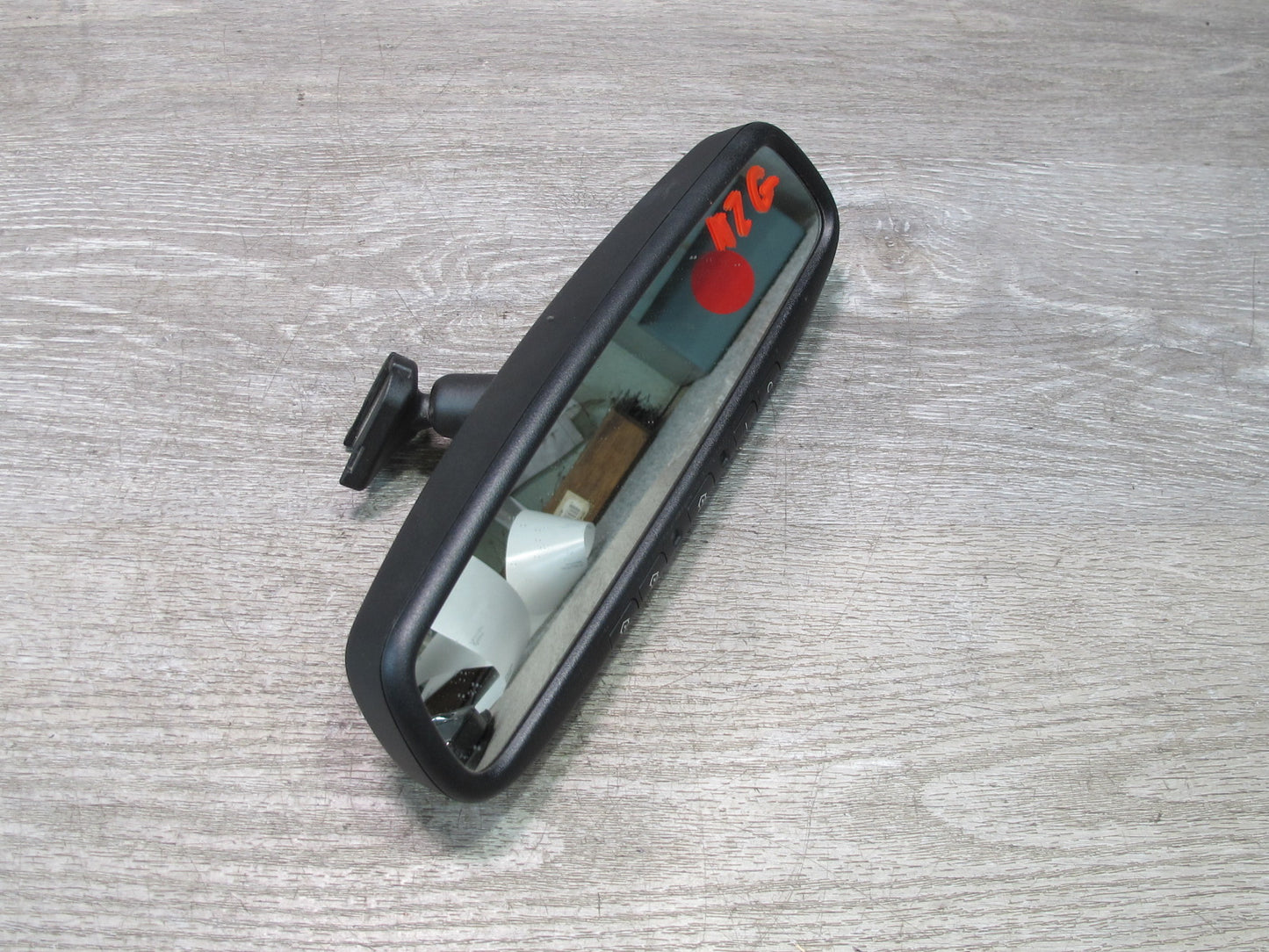 06-09 Nissan 350Z Convert Auto Dimming Interior Rear View Mirror w Homelink OEM