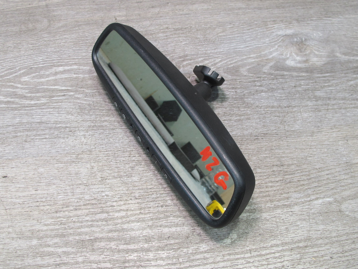 06-09 Nissan 350Z Convert Auto Dimming Interior Rear View Mirror w Homelink OEM