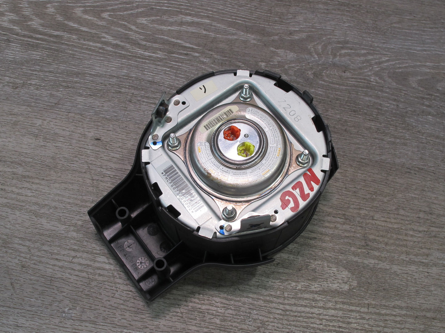 06-09 NISSAN 350Z Z33 FRONT LEFT DRIVER SIDE STEERING WHEEL SRS AIRBAG OEM