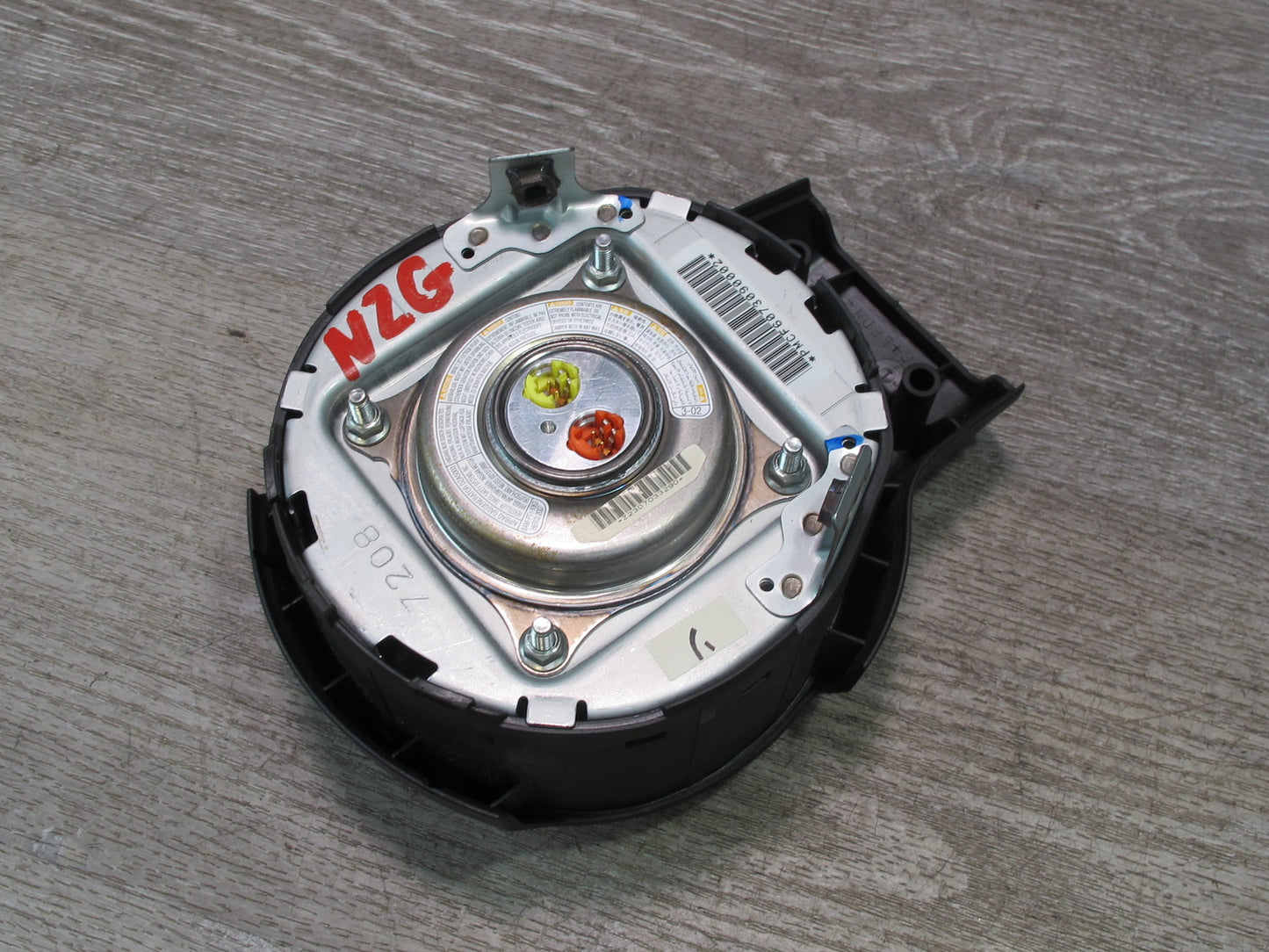 06-09 NISSAN 350Z Z33 FRONT LEFT DRIVER SIDE STEERING WHEEL SRS AIRBAG OEM