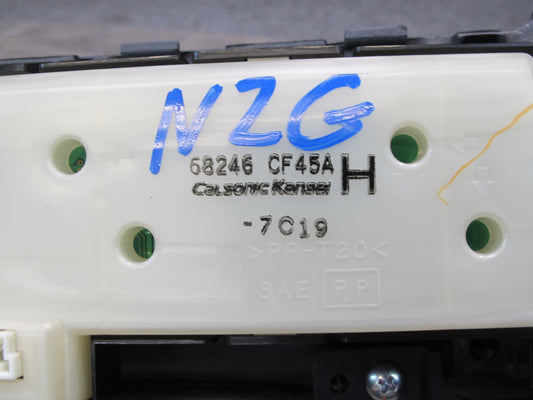 07-09 Nissan 350Z Convert A/C Heater Climate Control Switch Panel w Trim OEM