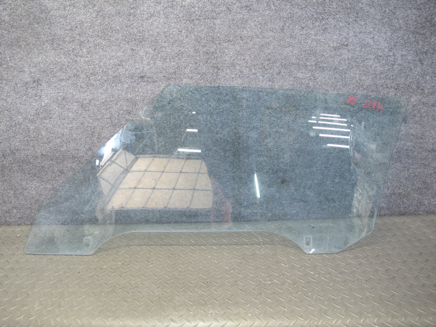 84-85 Mazda RX7 FB Front Right Passenger Door Glass Window OEM