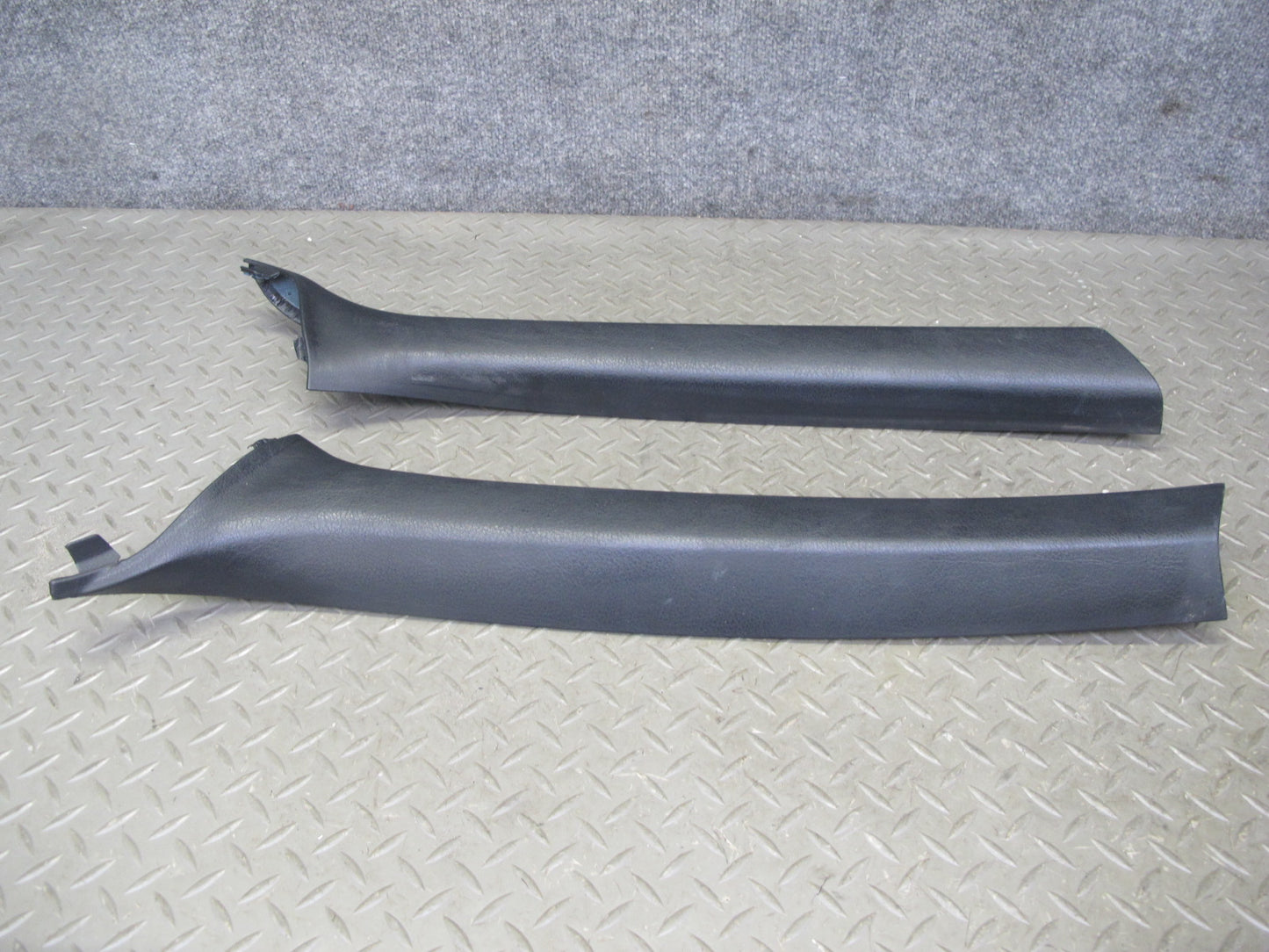 01-06 BMW E46 Convertible Set of 2 Front A Pillar Trim Cover Panel OEM