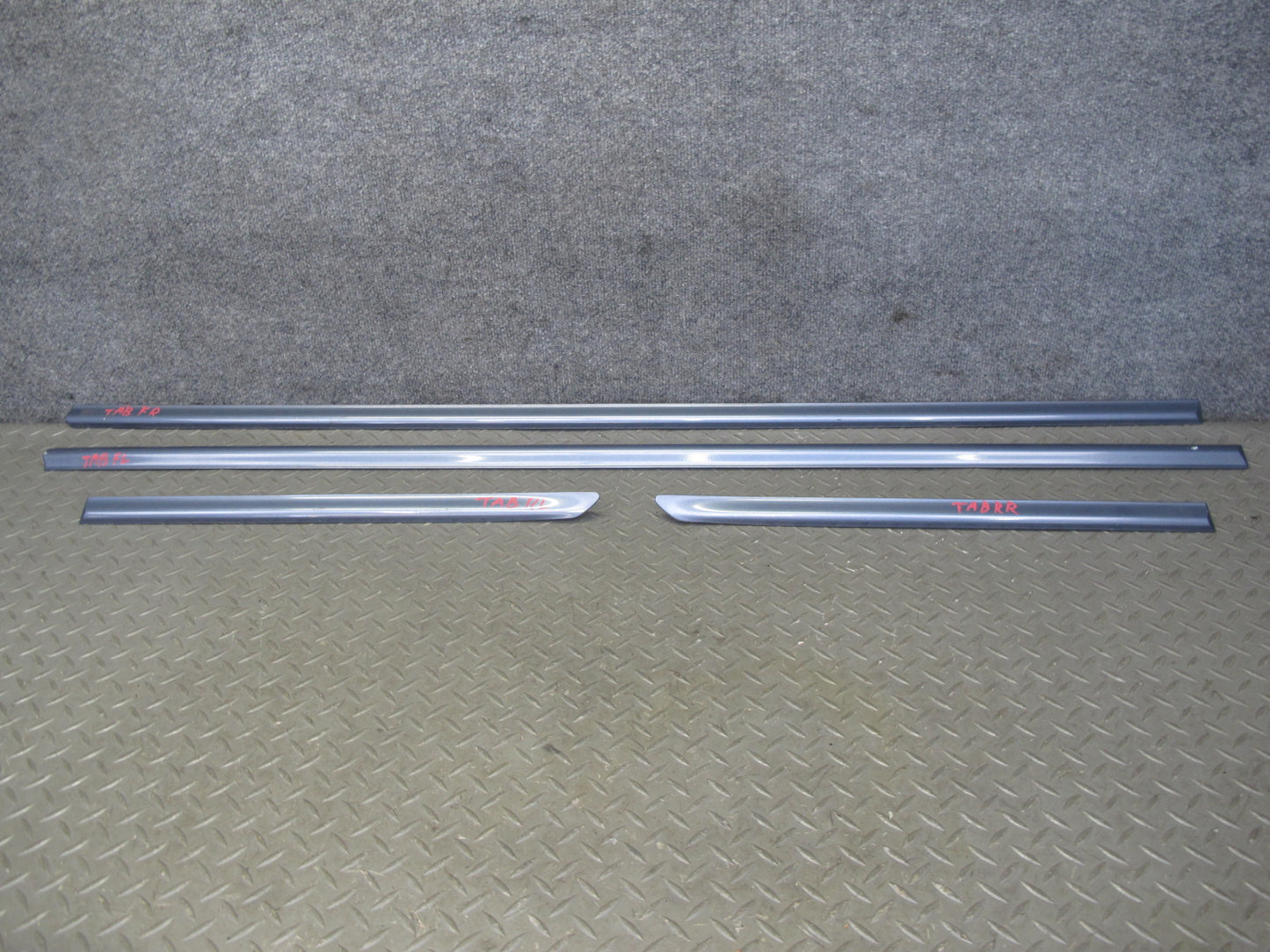 01-06 BMW E46 Coupe Convertible Set of 4 Door & Quarter Trim Molding OEM