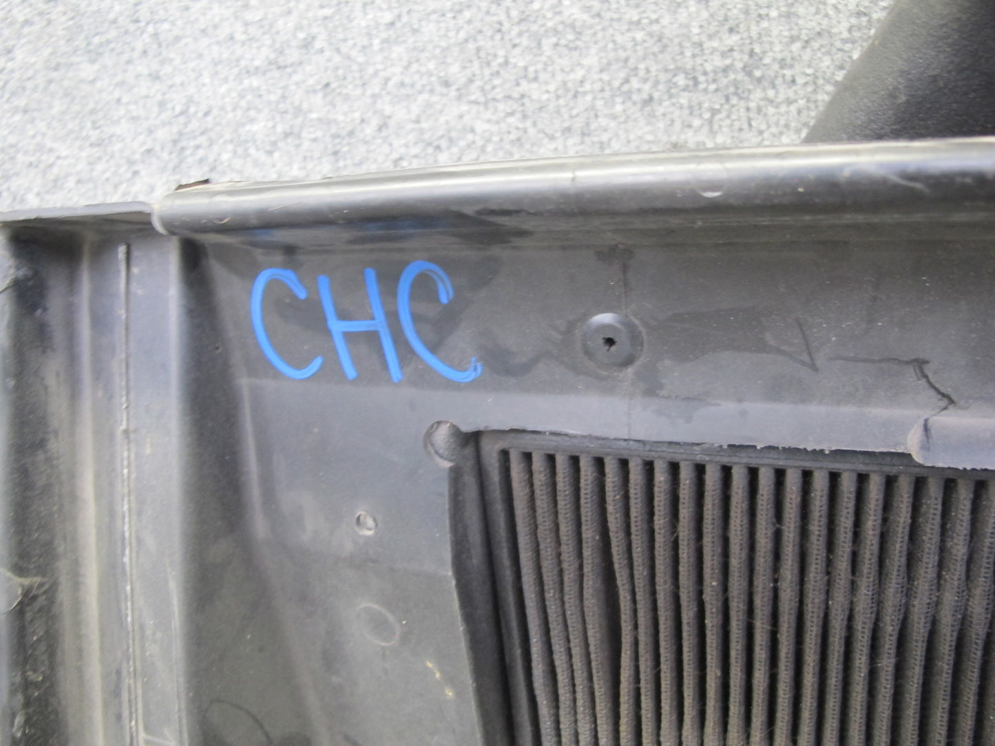 05-07 Chevrolet Corvette C6 6.0L Radiator Air Baffle w Callaway Honker Custom