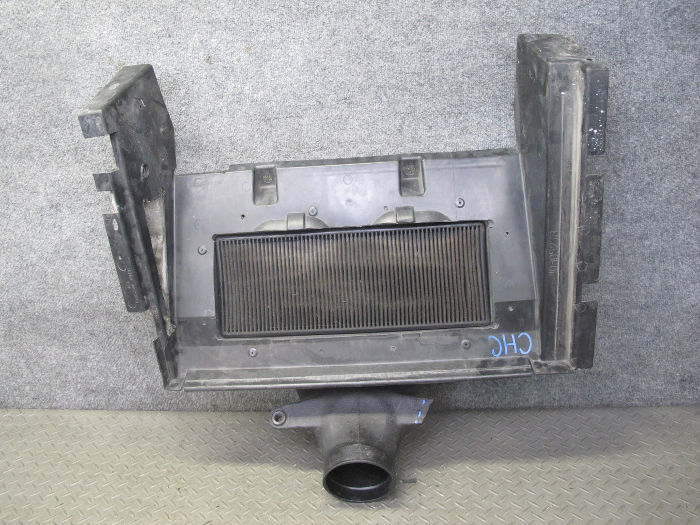 05-07 Chevrolet Corvette C6 6.0L Radiator Air Baffle w Callaway Honker Custom