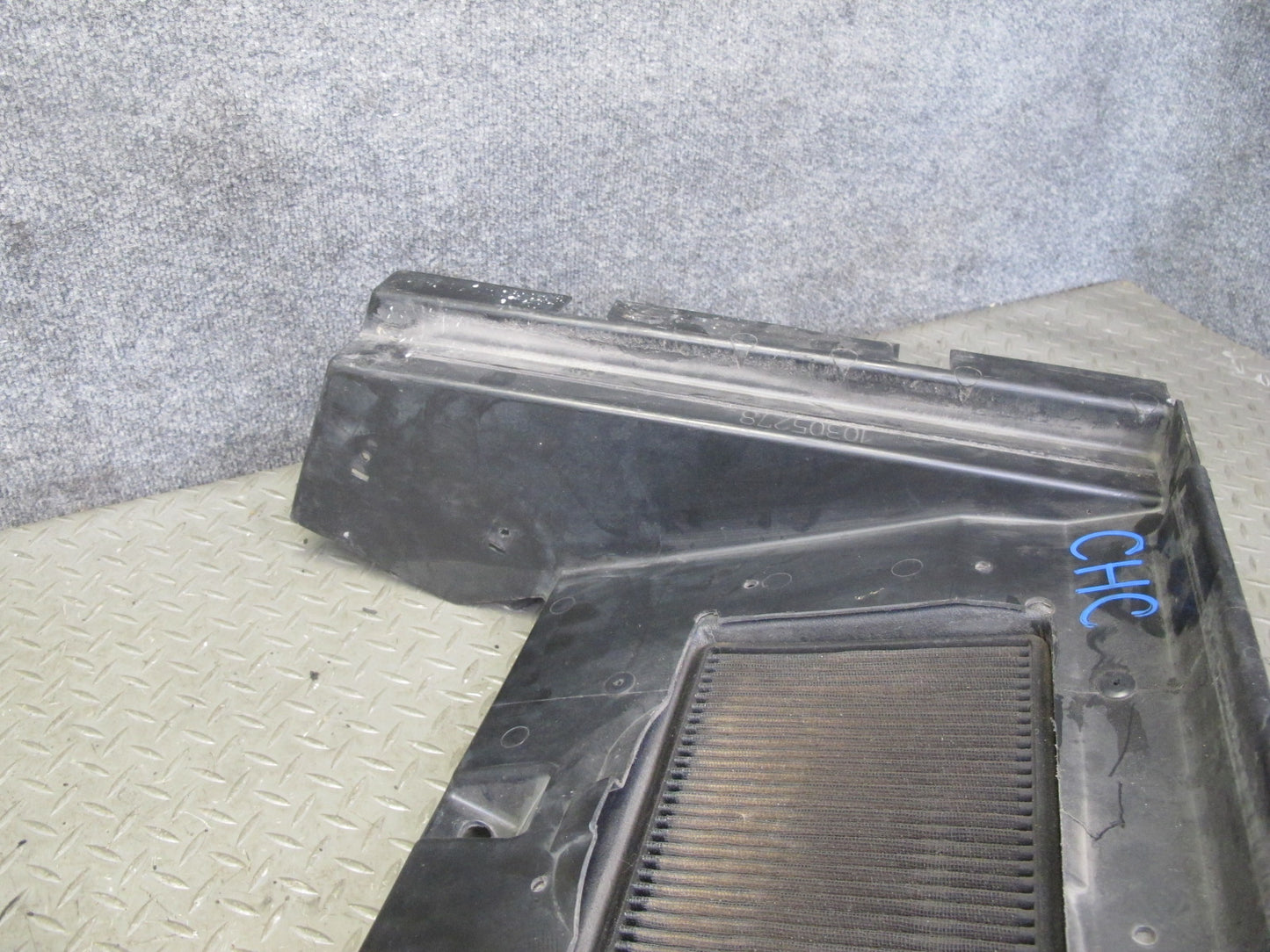05-07 Chevrolet Corvette C6 6.0L Radiator Air Baffle w Callaway Honker Custom
