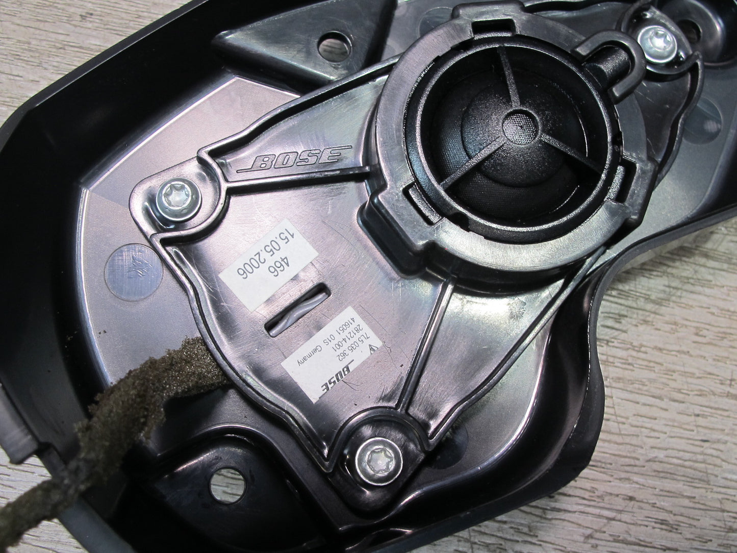 2003-2010 Porsche Cayenne 955 Rear Left & Right Door Bose Speaker Set of 2