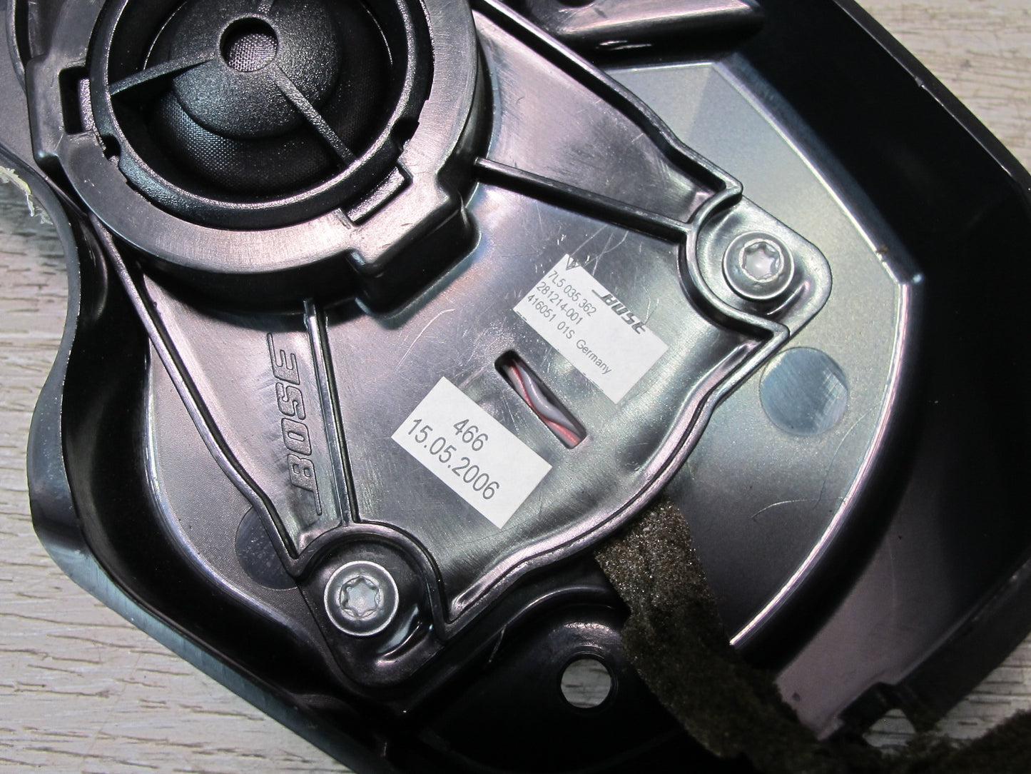 2003-2010 Porsche Cayenne 955 Rear Left & Right Door Bose Speaker Set of 2