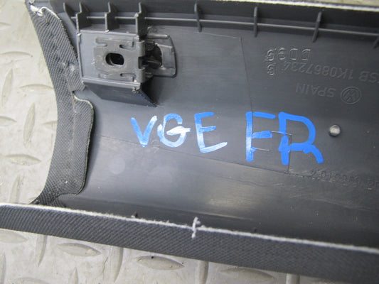 07-09 VW R32 GTI Rabbit MK5 Front Left & Right Interior A Pillar Trim Set OEM