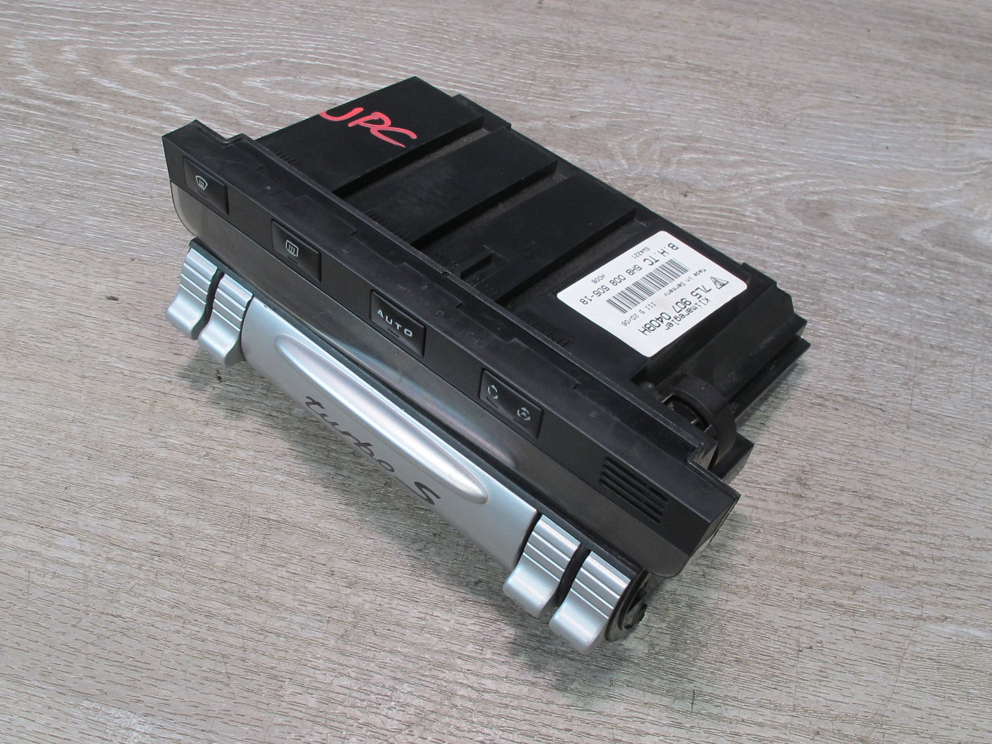 2006 Porsche Cayenne 955 Turbo S A/C Heater Climate Control Swtich