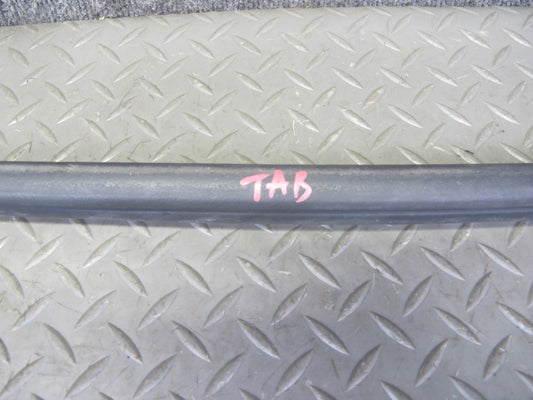 01-06 BMW E46 Convertible Roll Bar Exterior Weatherstrip Rubber Seal Set OEM