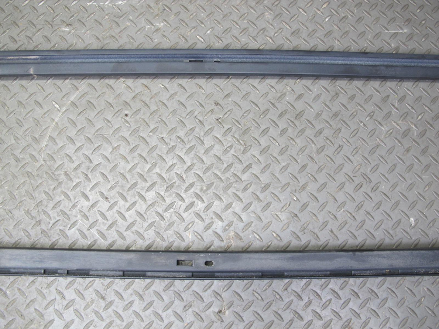 2005-2009 Hummer H2 SUT Left & Right Roof Rail Track Luggage Bracket Molding Set