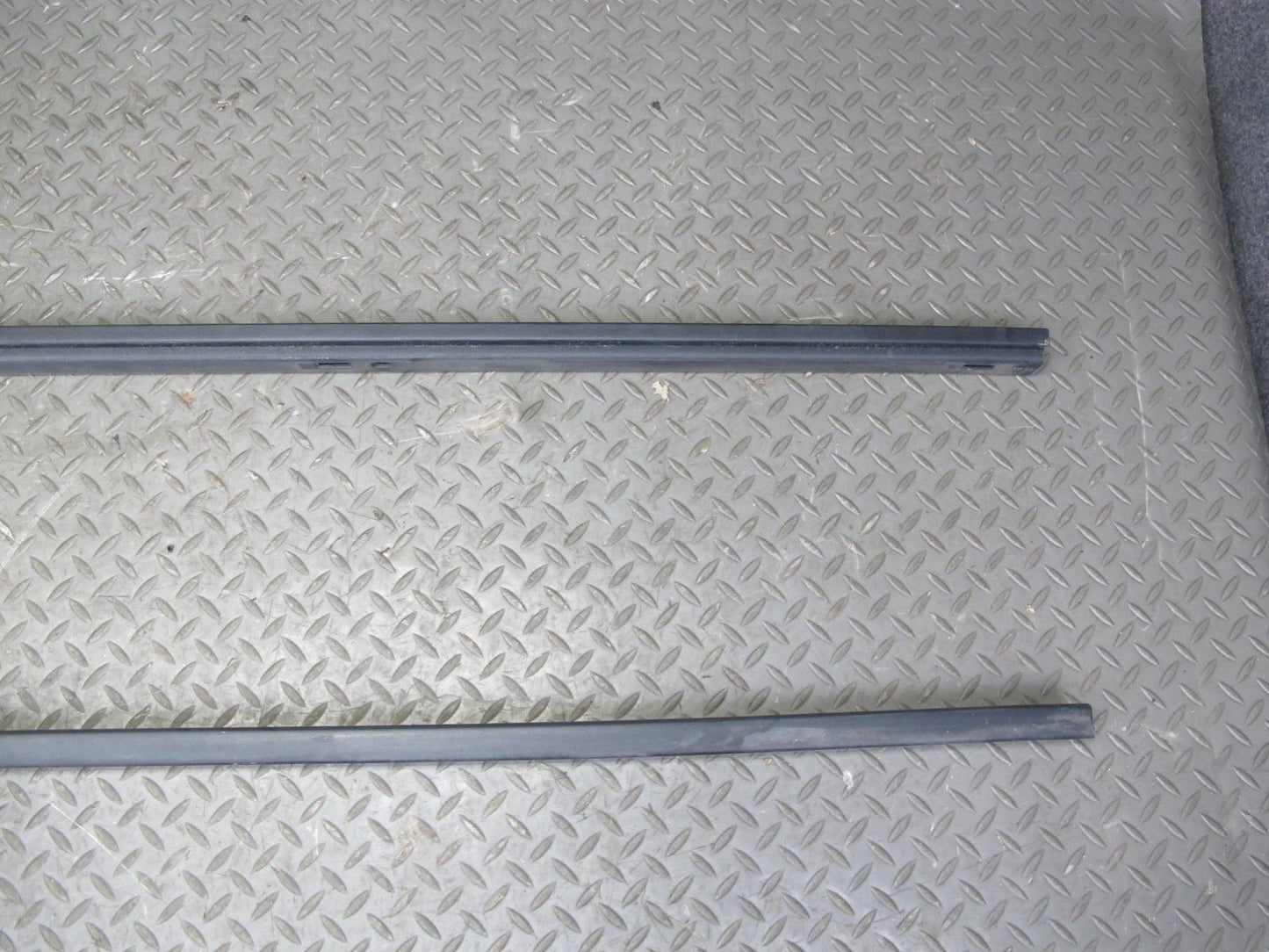 2005-2009 Hummer H2 SUT Left & Right Roof Rail Track Luggage Bracket Molding Set