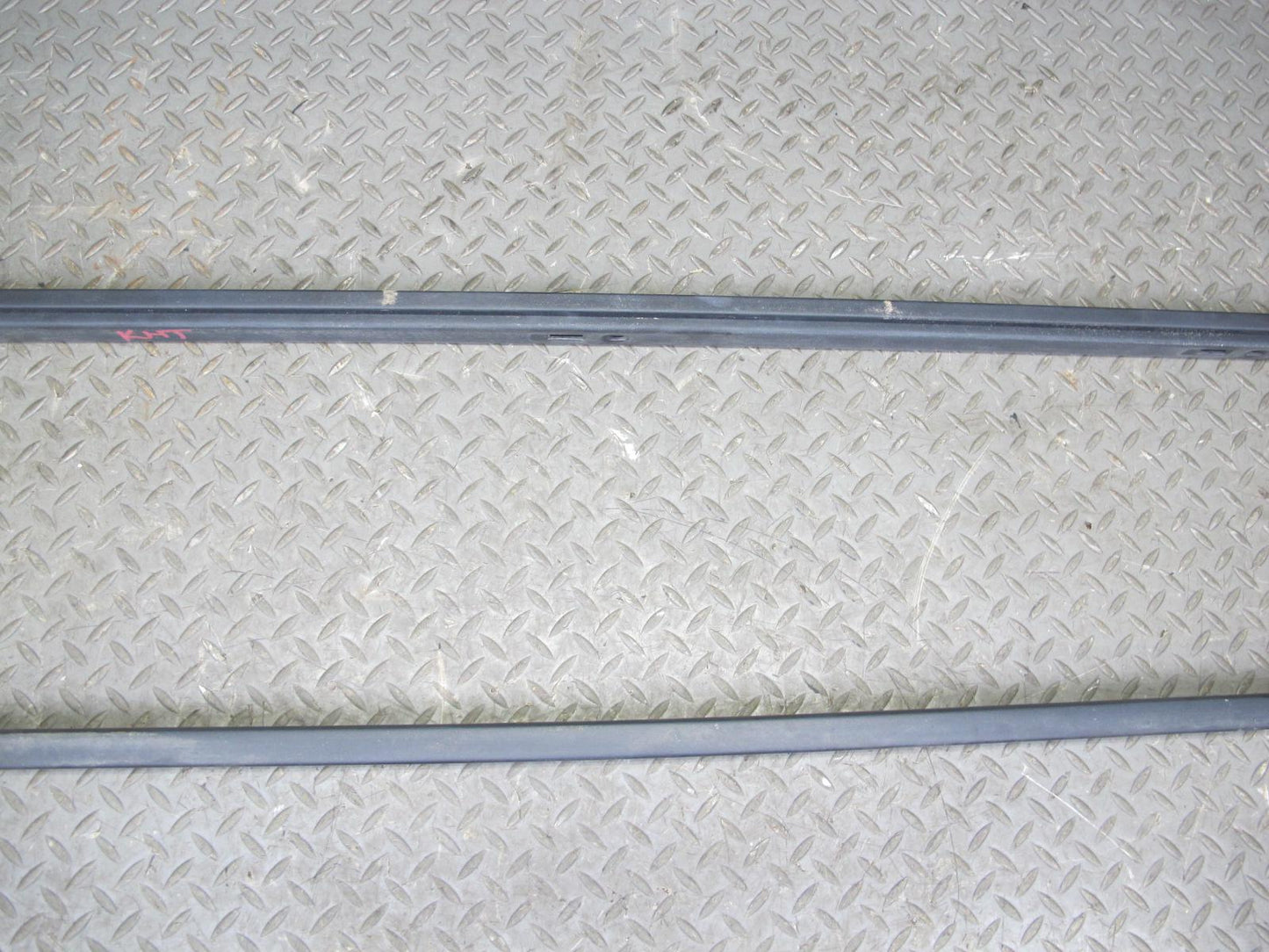 2005-2009 Hummer H2 SUT Left & Right Roof Rail Track Luggage Bracket Molding Set