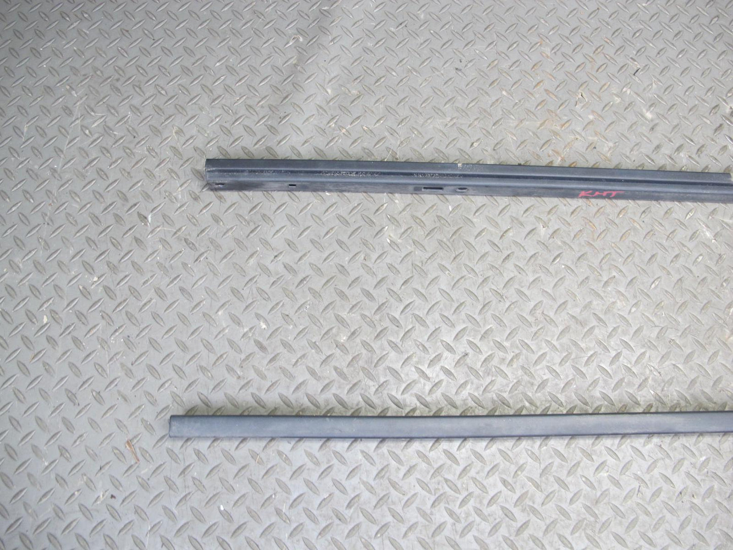 2005-2009 Hummer H2 SUT Left & Right Roof Rail Track Luggage Bracket Molding Set
