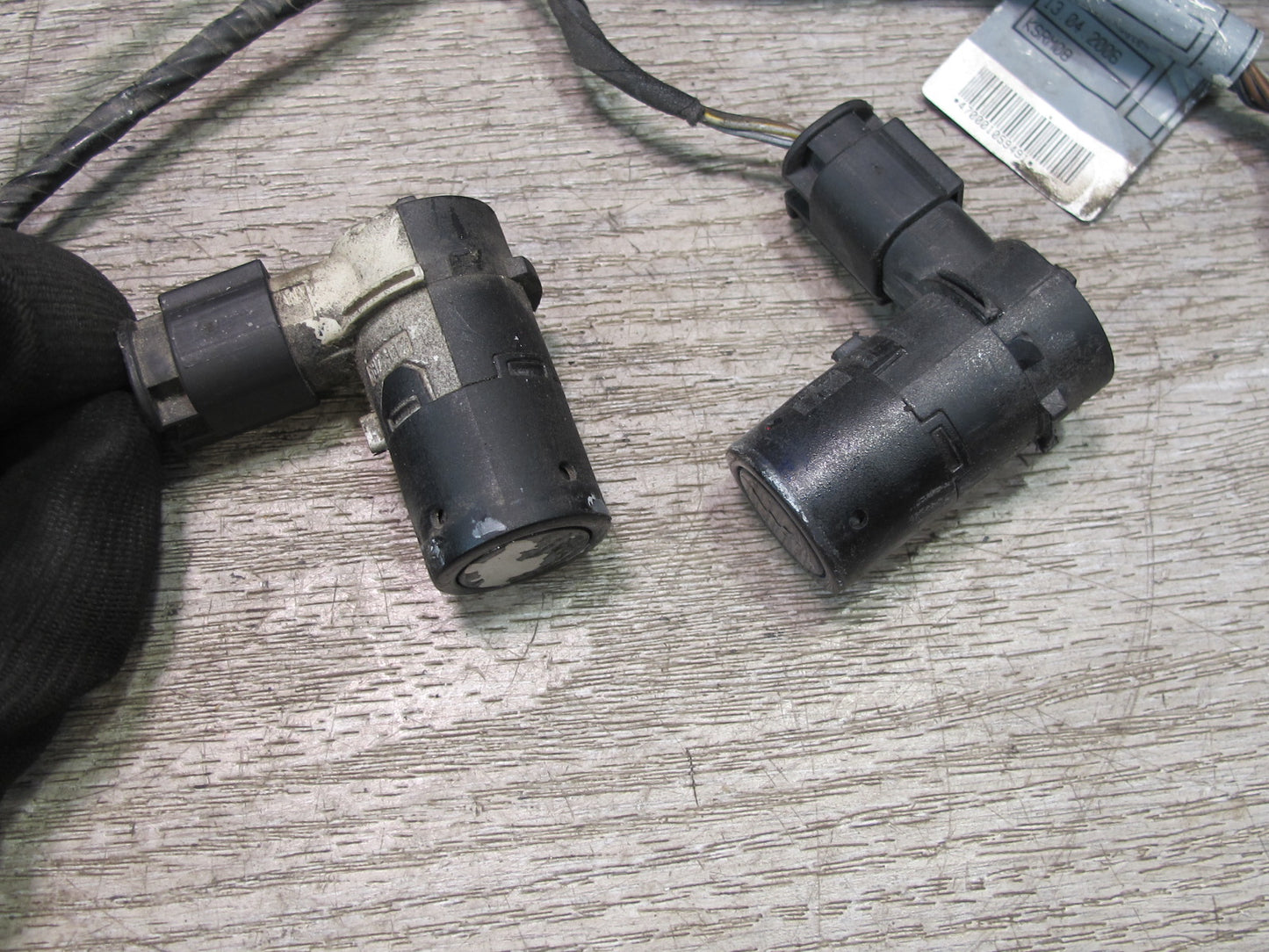 2006-2010 BMW E63 E64 Front Bumper PDC Parking Distance Sensor Wiring Set