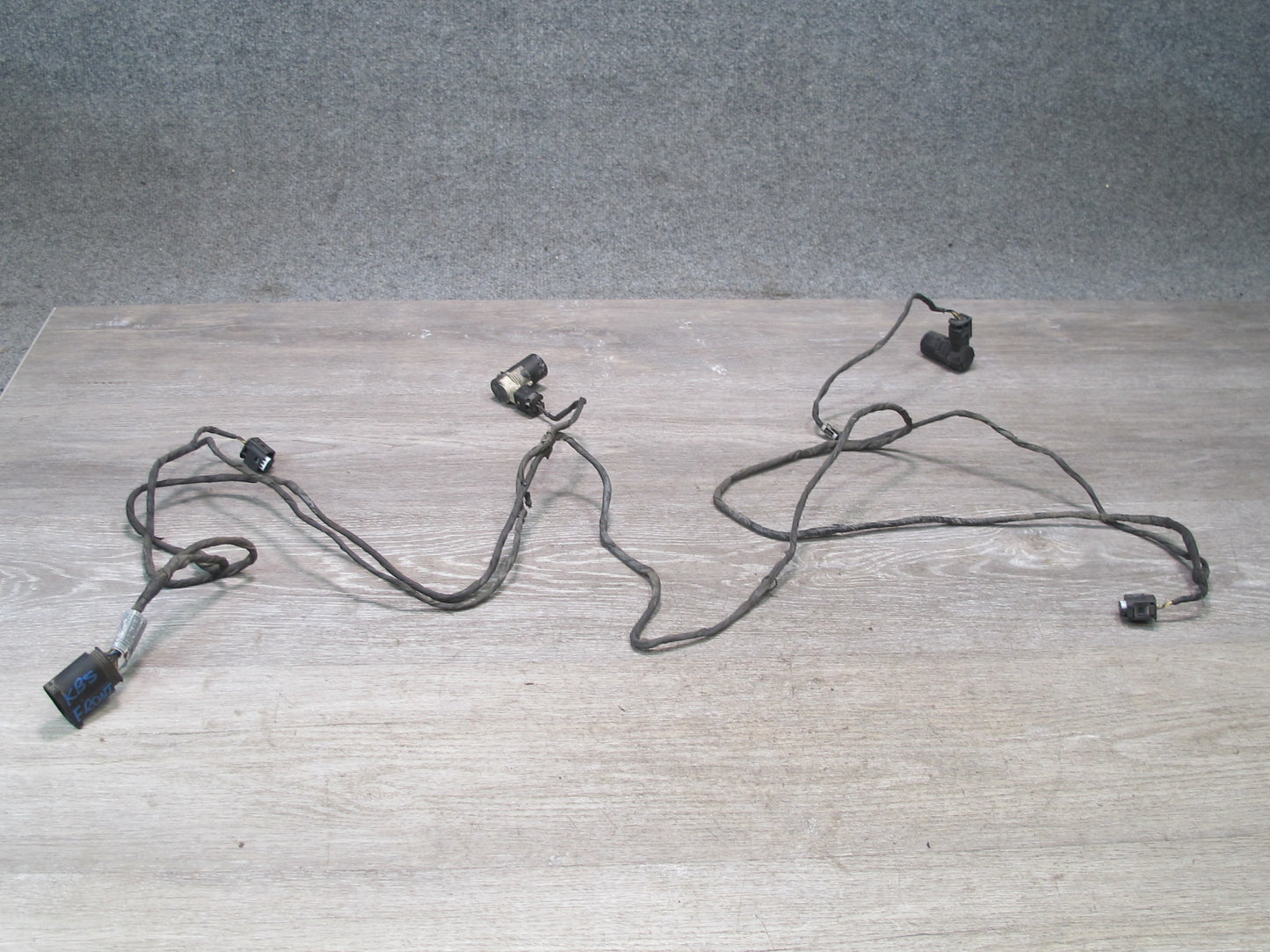 2006-2010 BMW E63 E64 Front Bumper PDC Parking Distance Sensor Wiring Set