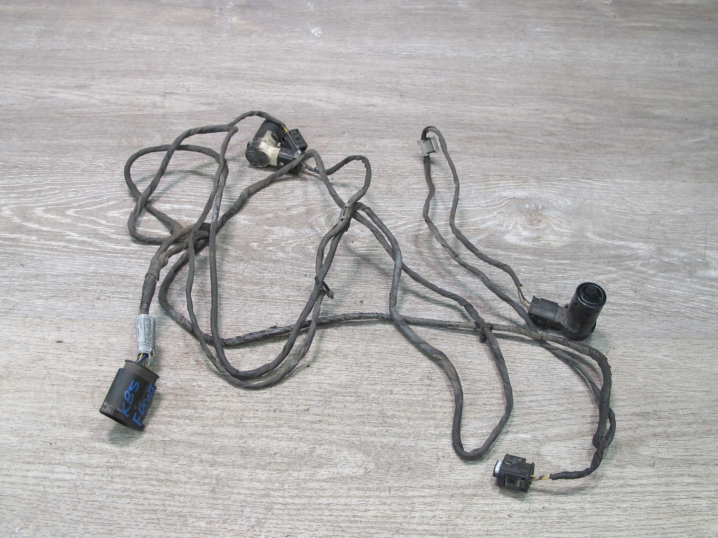 2006-2010 BMW E63 E64 Front Bumper PDC Parking Distance Sensor Wiring Set