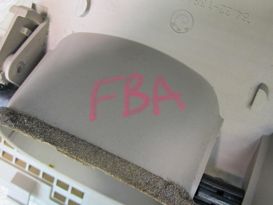 91-95 BMW E34 5-SERIES Front Dash Upper Air Vent Grille w Alarm Module OEM