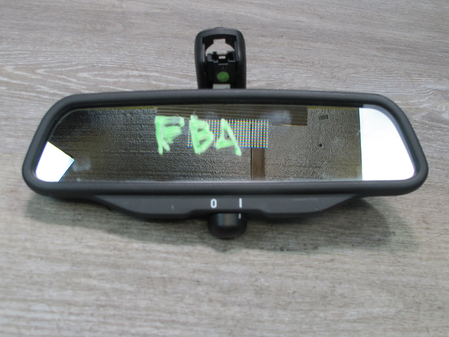 94-95 BMW E34 540i Manual Dimming Radio Interior Rear View Mirror OEM