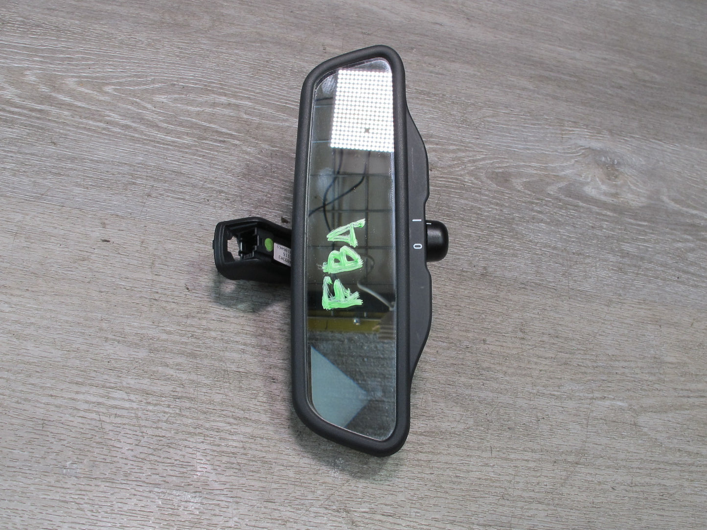 94-95 BMW E34 540i Manual Dimming Radio Interior Rear View Mirror OEM