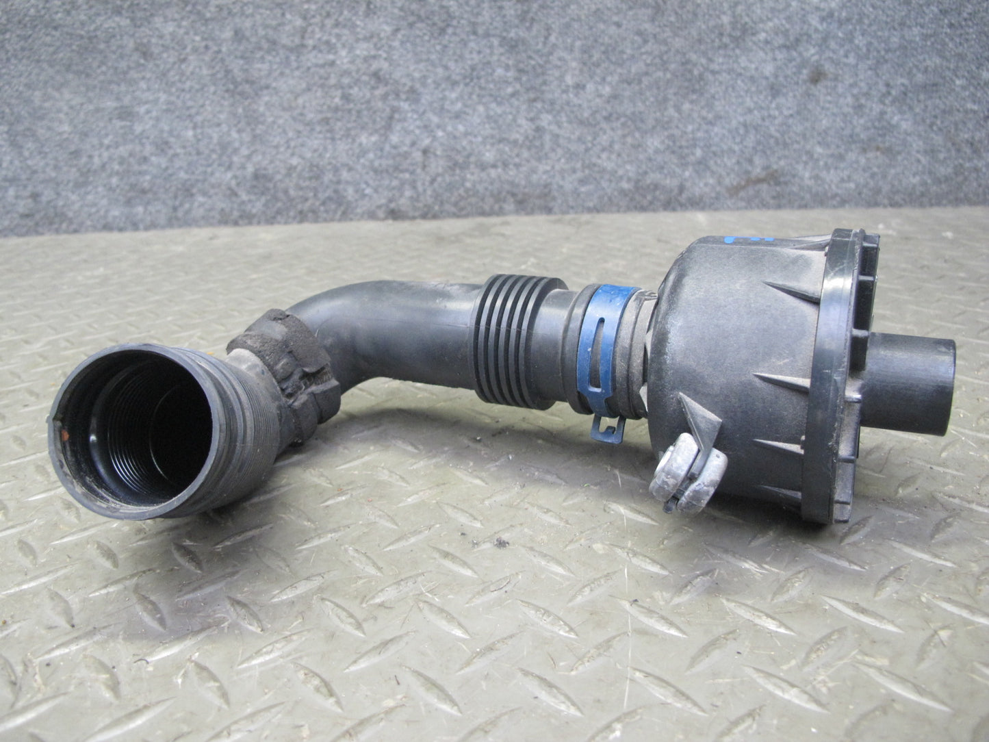 2008 VW R32 VR6 3.2L Engine Air Intake Resonator w Duct Hose Pipe OEM