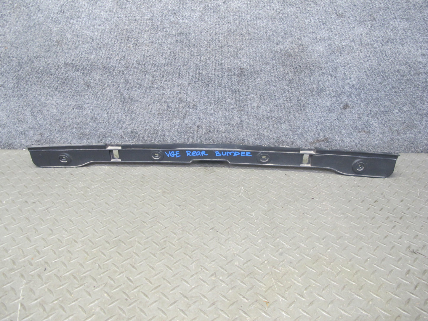2008 VW R32 VR6 Rear Bumper Impact Absorber Guide Bracket Mount Set OEM