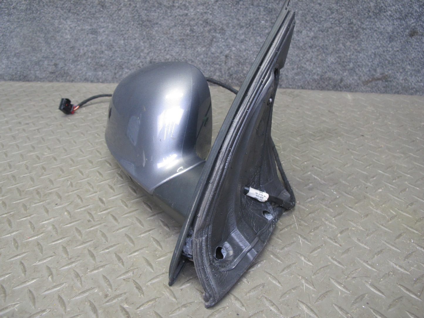 06-09 VW Rabbit GTI R32 Right Door Side View Power Heated Mirror United Gray OEM