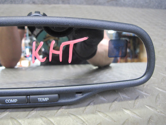 2003-2009 Hummer H2 Front Windshield Interior Auto Dim Rear View Mirror Black