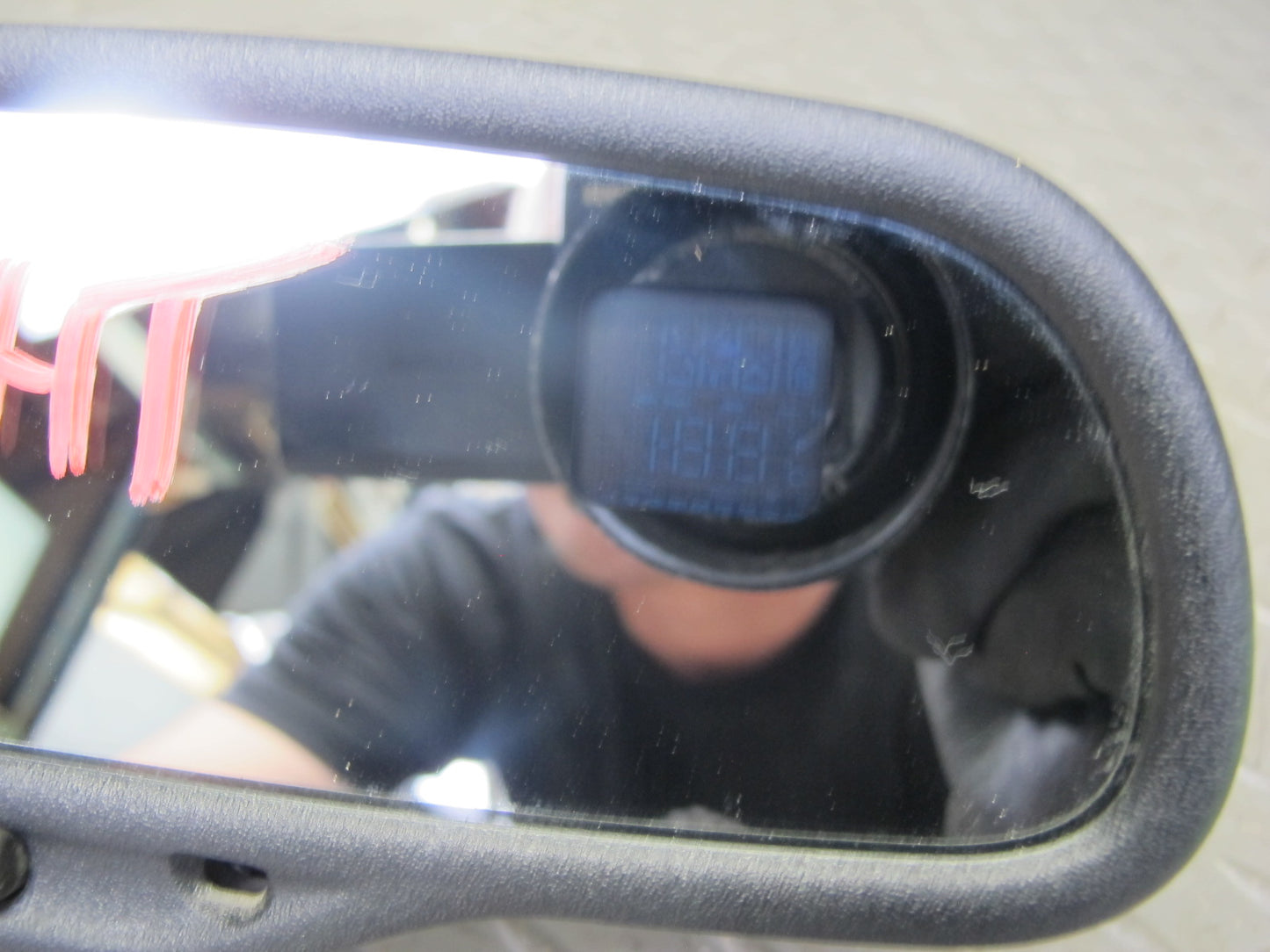 2003-2009 Hummer H2 Front Windshield Interior Auto Dim Rear View Mirror Black