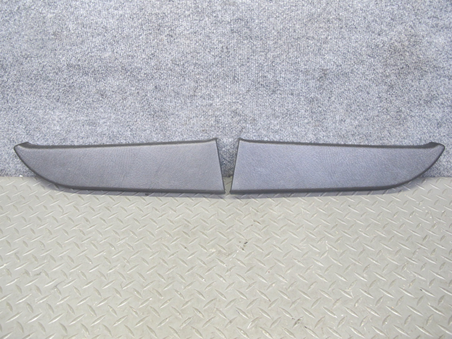 2003-2007 Hummer H2 Rear Door Window Upper Trim Cover Panel Set of 2