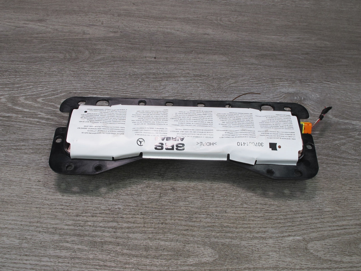 12-20 MERCEDES R172 SLK SLC FRONT LEFT DRIVER SIDE DASH KNEE SRS AIRBAG OEM