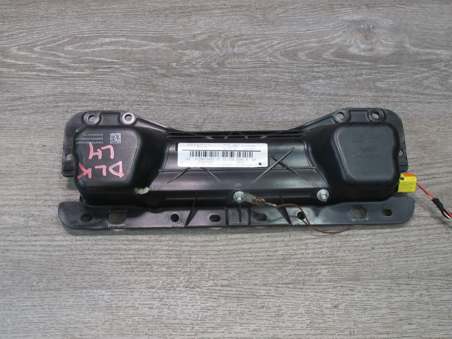 12-20 MERCEDES R172 SLK SLC FRONT LEFT DRIVER SIDE DASH KNEE SRS AIRBAG OEM
