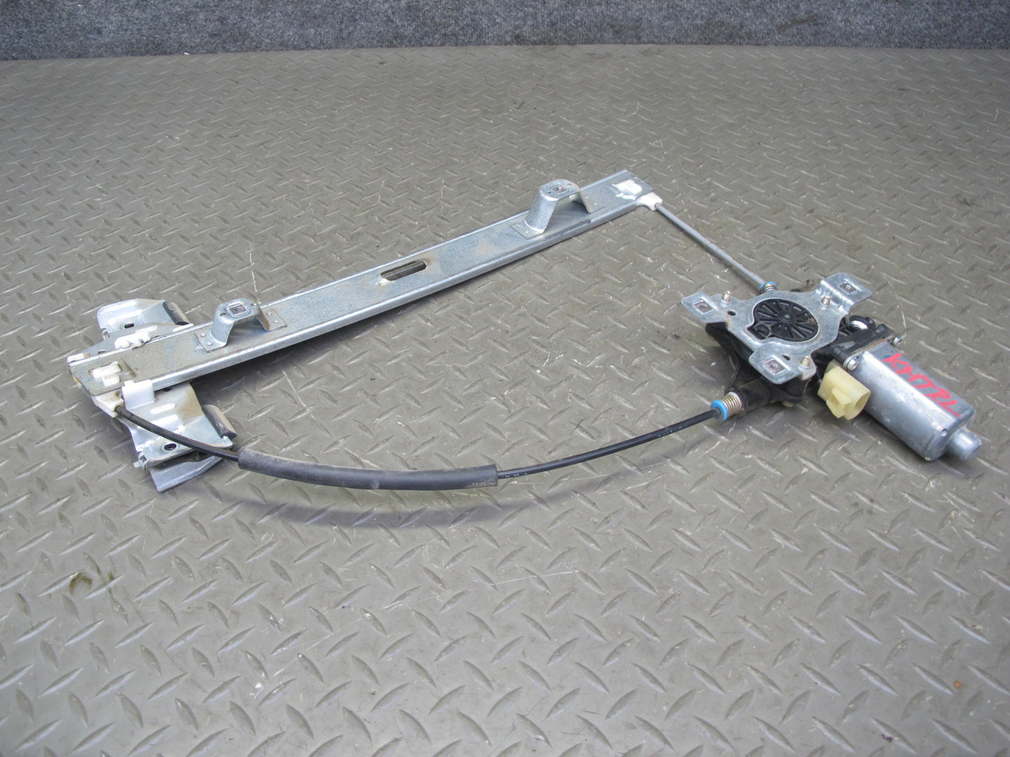 2003-2009 Hummer H2 Rear Left Driver Side Window Regulator W/ Power Motor
