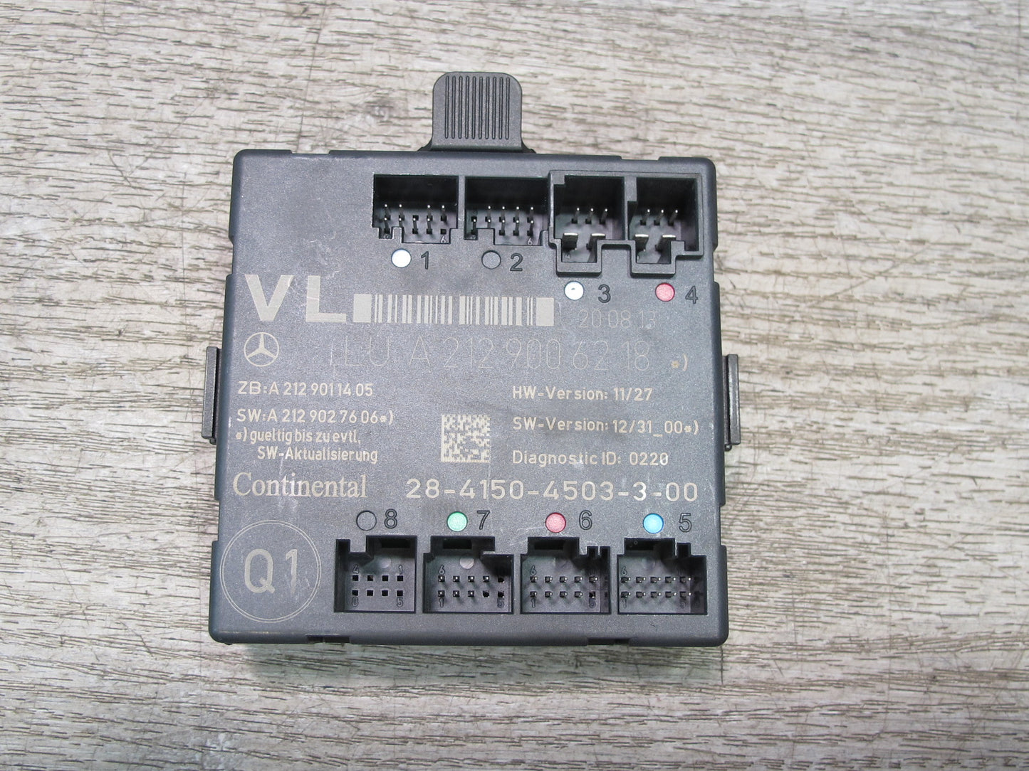 2012-2016 Mercedes R172 SLK Front Left & Right Side Door Control Module Unit Set