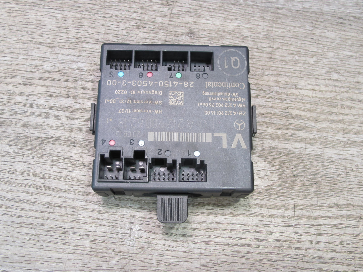 2012-2016 Mercedes R172 SLK Front Left & Right Side Door Control Module Unit Set