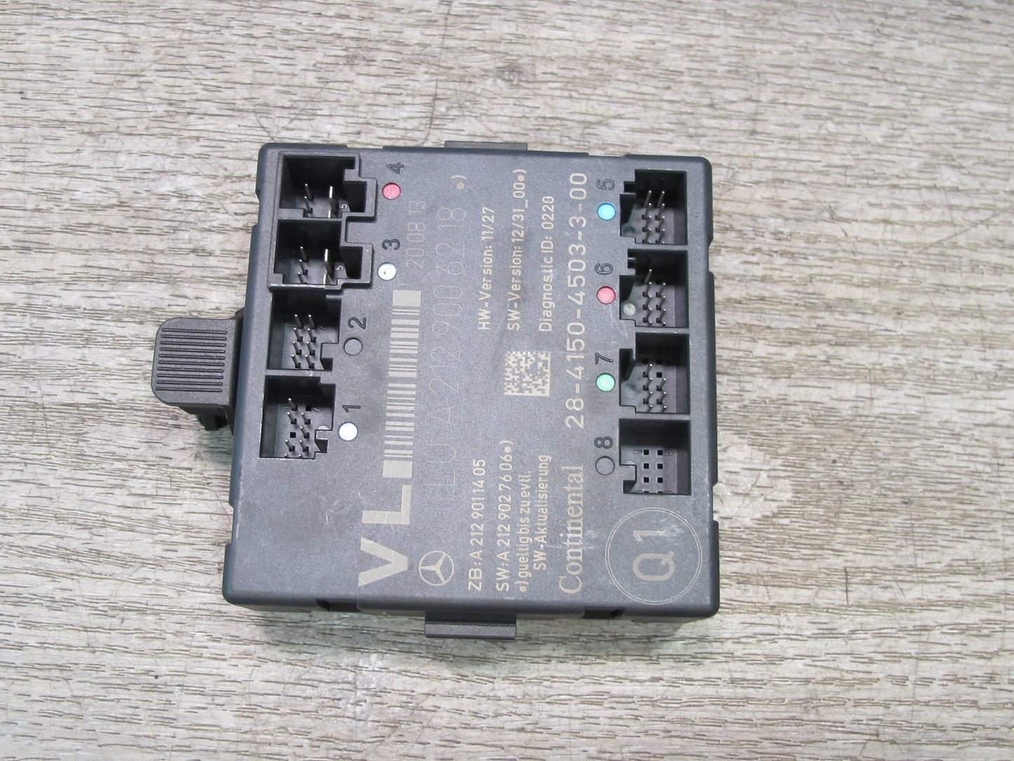 2012-2016 Mercedes R172 SLK Front Left & Right Side Door Control Module Unit Set