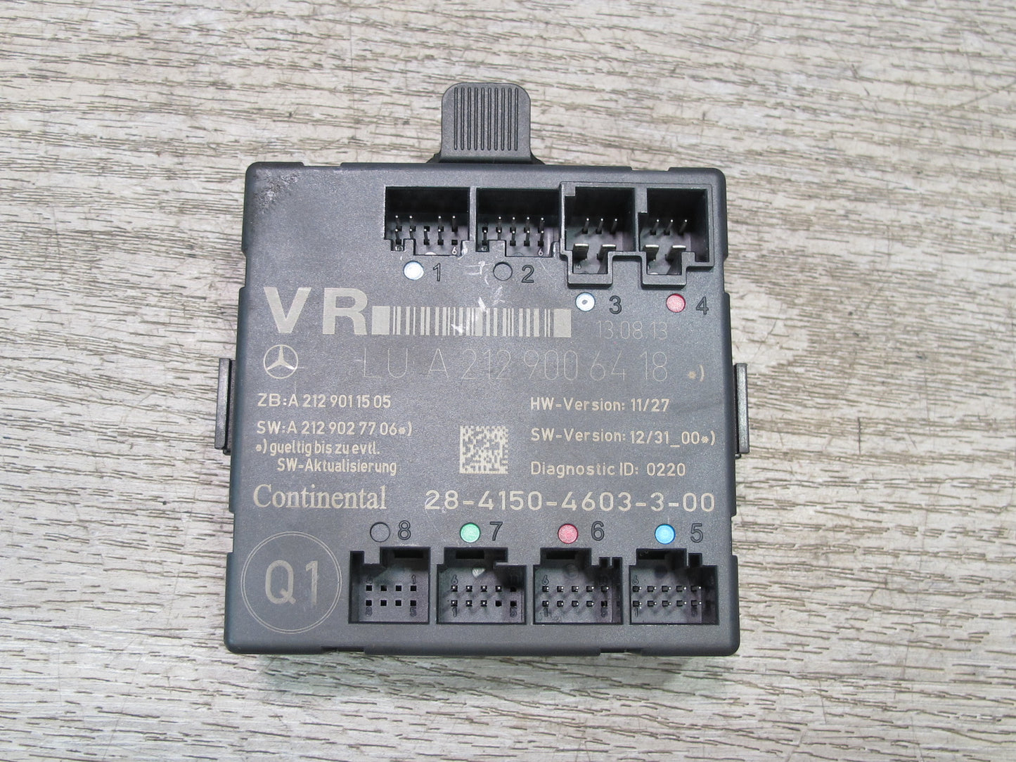 2012-2016 Mercedes R172 SLK Front Left & Right Side Door Control Module Unit Set