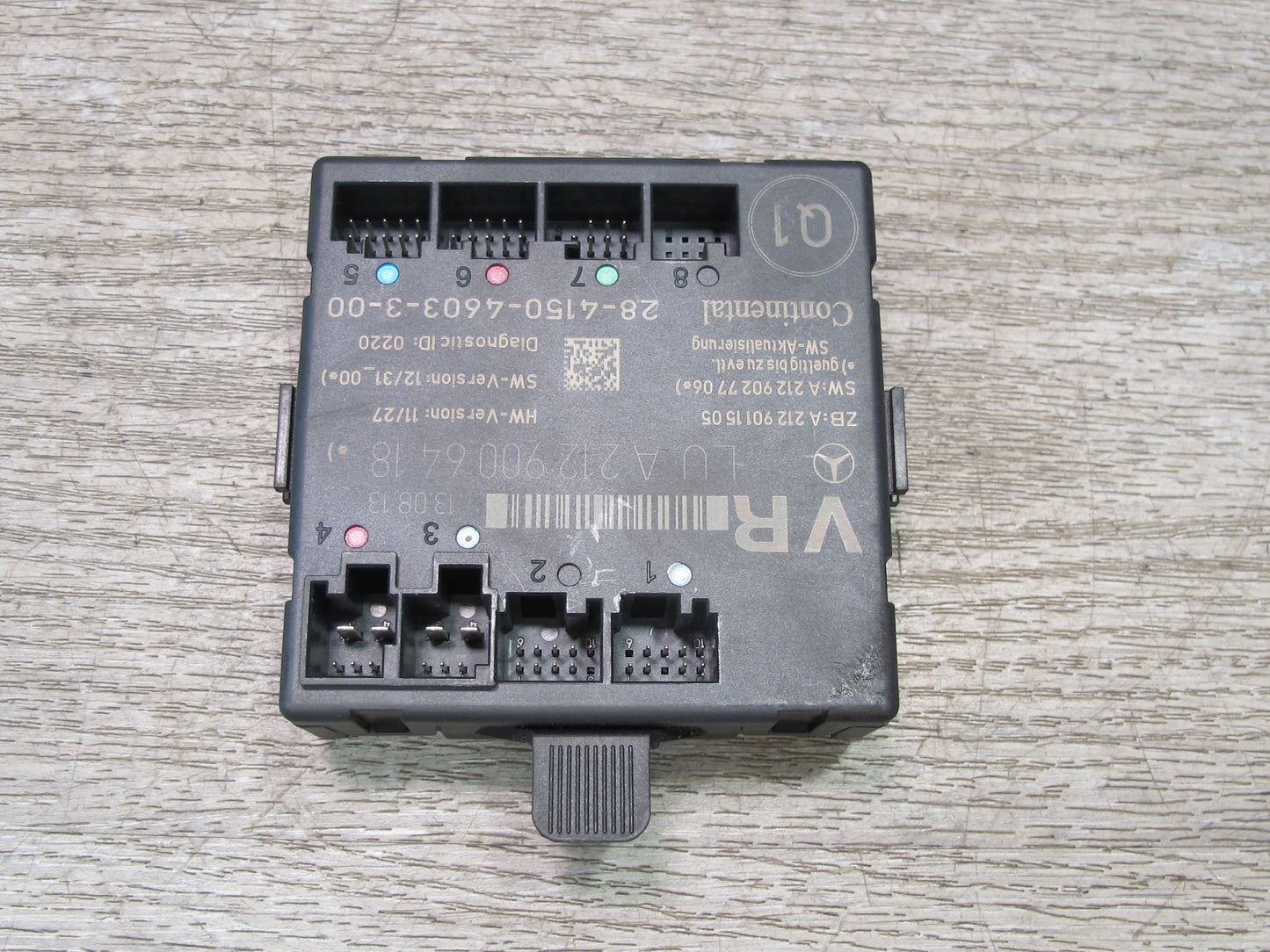 2012-2016 Mercedes R172 SLK Front Left & Right Side Door Control Module Unit Set