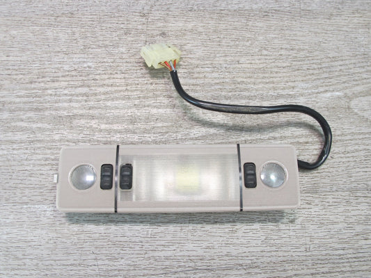 89-95 BMW E34 5-SERIES Front Center Right Left Interior Dome Light Lamp Set OEM