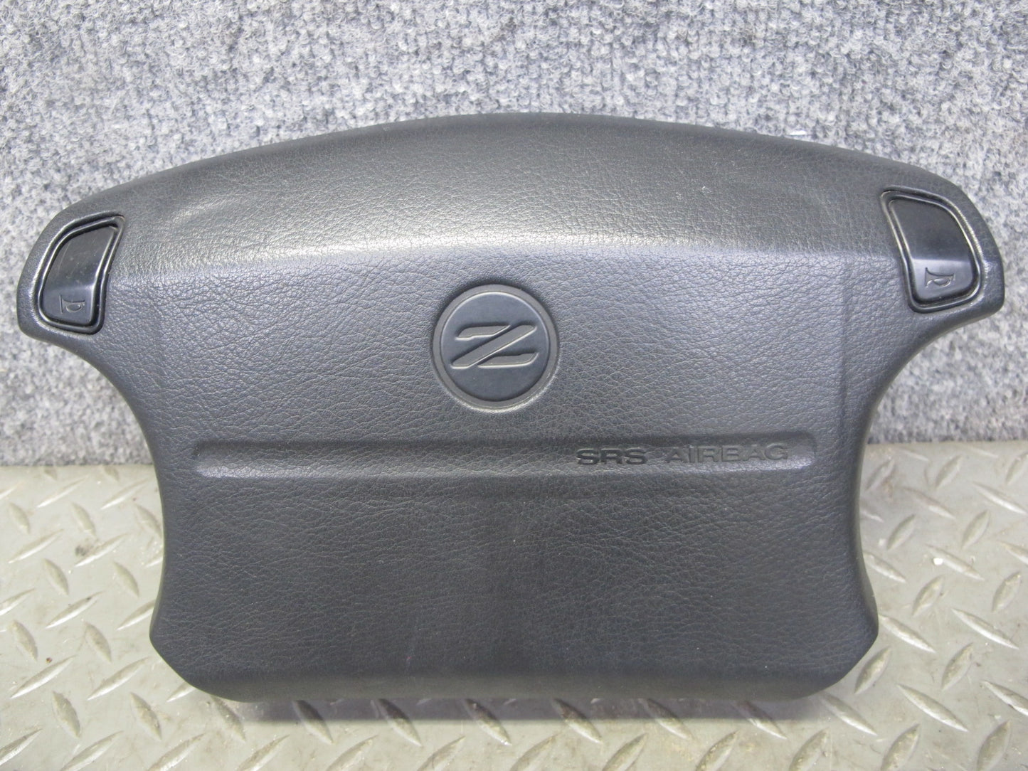 91-93 NISSAN 300ZX Z32 FRONT LEFT DRIVER SIDE STEERING WHEEL SRS AIRBAG OEM