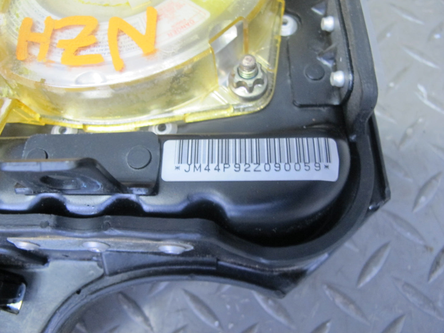 91-93 NISSAN 300ZX Z32 FRONT LEFT DRIVER SIDE STEERING WHEEL SRS AIRBAG OEM
