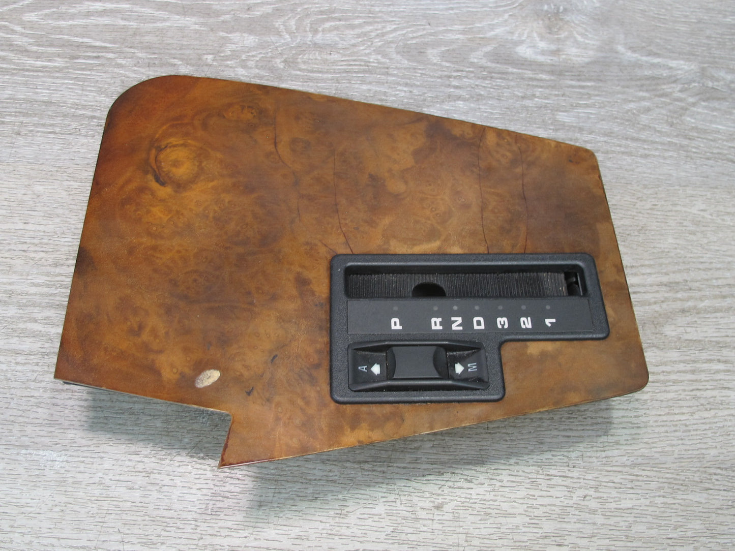 94-95 BMW E34 540i Asc+t A/T Automatic Transmission Shifter Trim w Indicator OEM