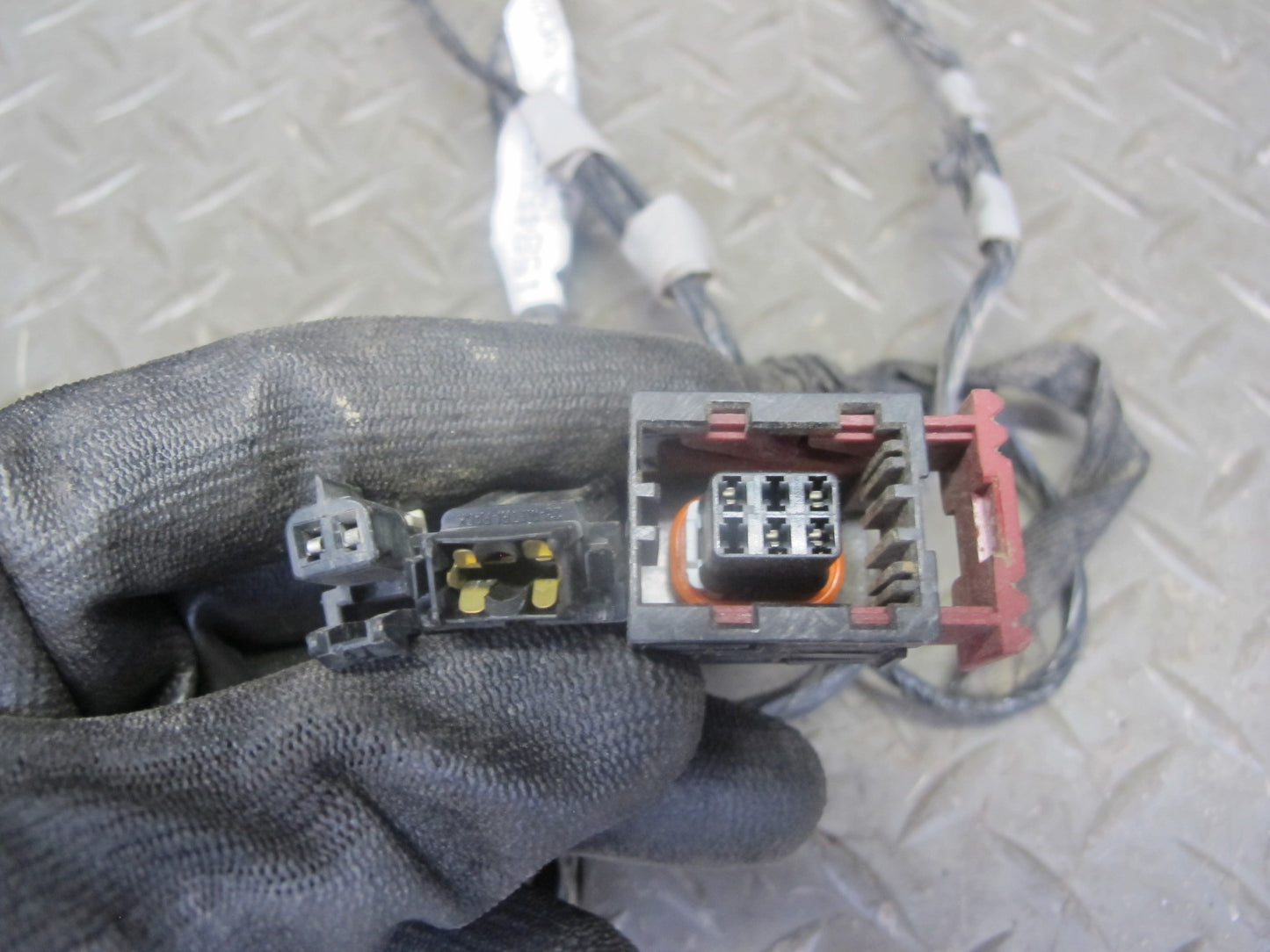 2003-2007 Hummer H2 Front & Rear Left Right Side Door Wiring Wire Harness Set