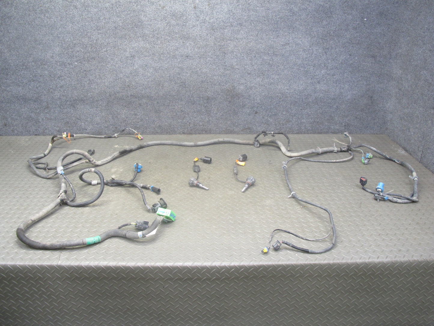 2006-2007 Hummer H2 Front Headlight Lamp Wire Wiring Harness